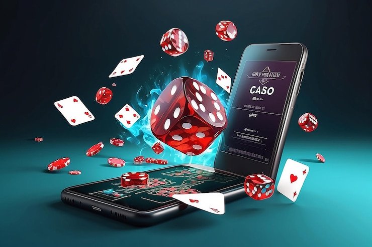 Layar pilihan permainan slot dan kasino langsung di aplikasi erek22